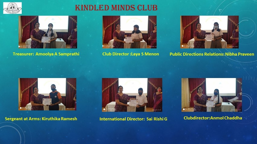 Valedictory report - Kindled Minds Club